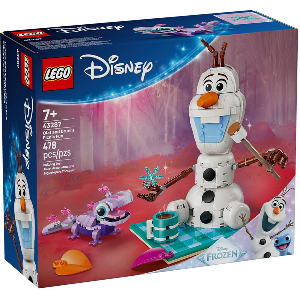 LEGO 43287 樂高積木 43287 Disney 迪士尼系列 - 雪寶和布魯尼的歡樂野餐