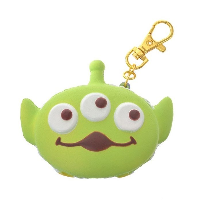 現貨┃日本 DISNEY 迪士尼 玩具總動員 三眼怪 馬卡龍鑰匙圈