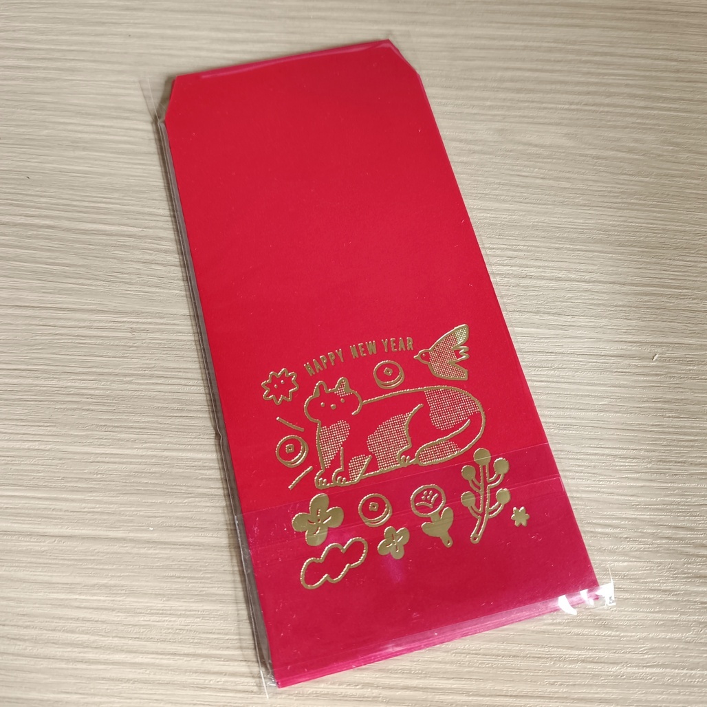 繭花．有喵有見財紅包袋(6入)