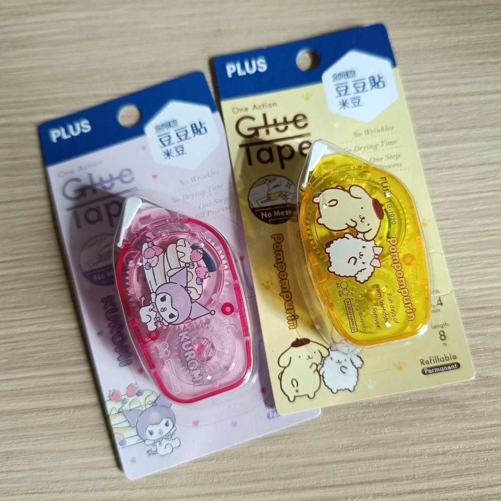 日本PLUS x 三麗鷗．米豆豆豆貼8.4mm 共2款