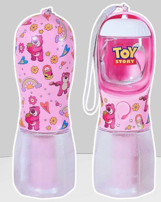 MH81 Disney 三合一寵物水樽300ml  Lotso 勞蘇 (WB003LS)