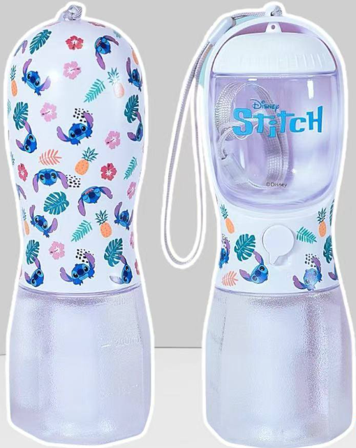 MH82 Disney 三合一寵物水樽300ml  Stitch 史迪仔 (WB004ST)