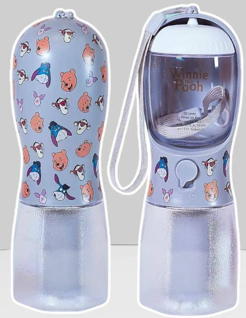 MH83 Disney 三合一寵物水樽300ml  Winnie the Pooh小熊維尼(WB000PB)