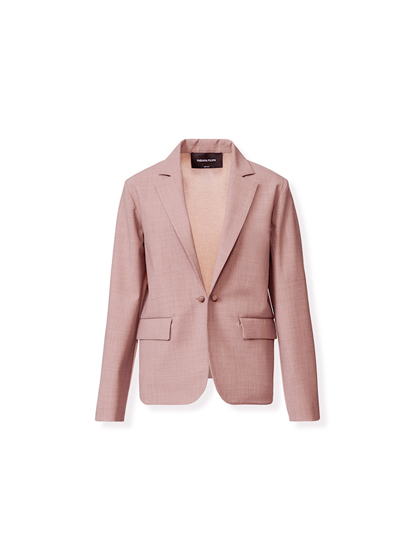 Fabiana Filippi  異材質拼接西裝外套
