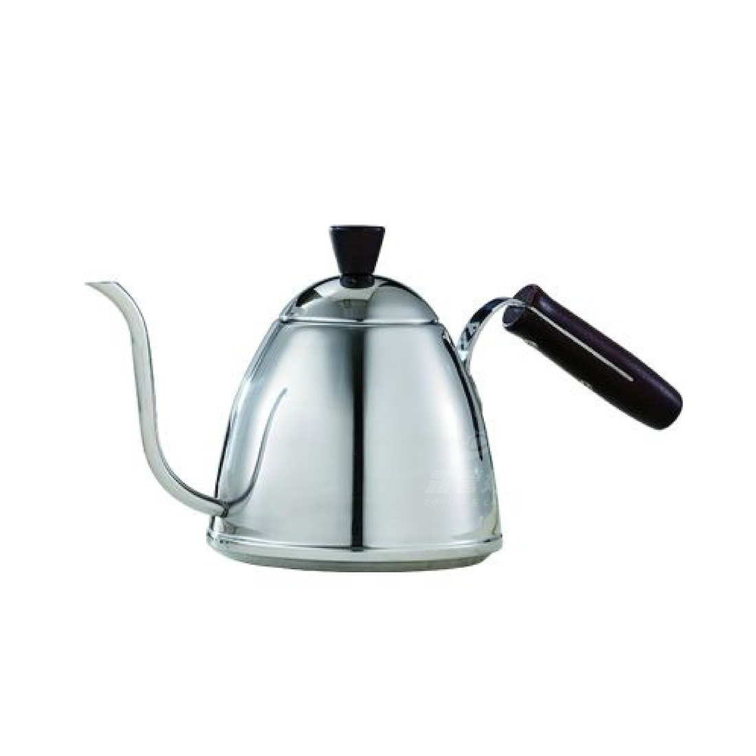 【妙管家】 不鏽鋼細口壺 900ml-木質手柄 HKTP-900