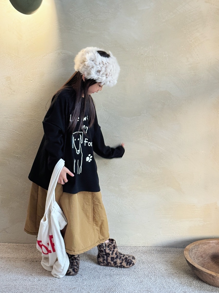 工裝口袋棉長裙