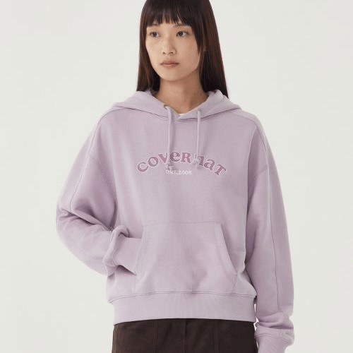 Covernat｜Woman Cooper Logo Hoodie [4 colors]