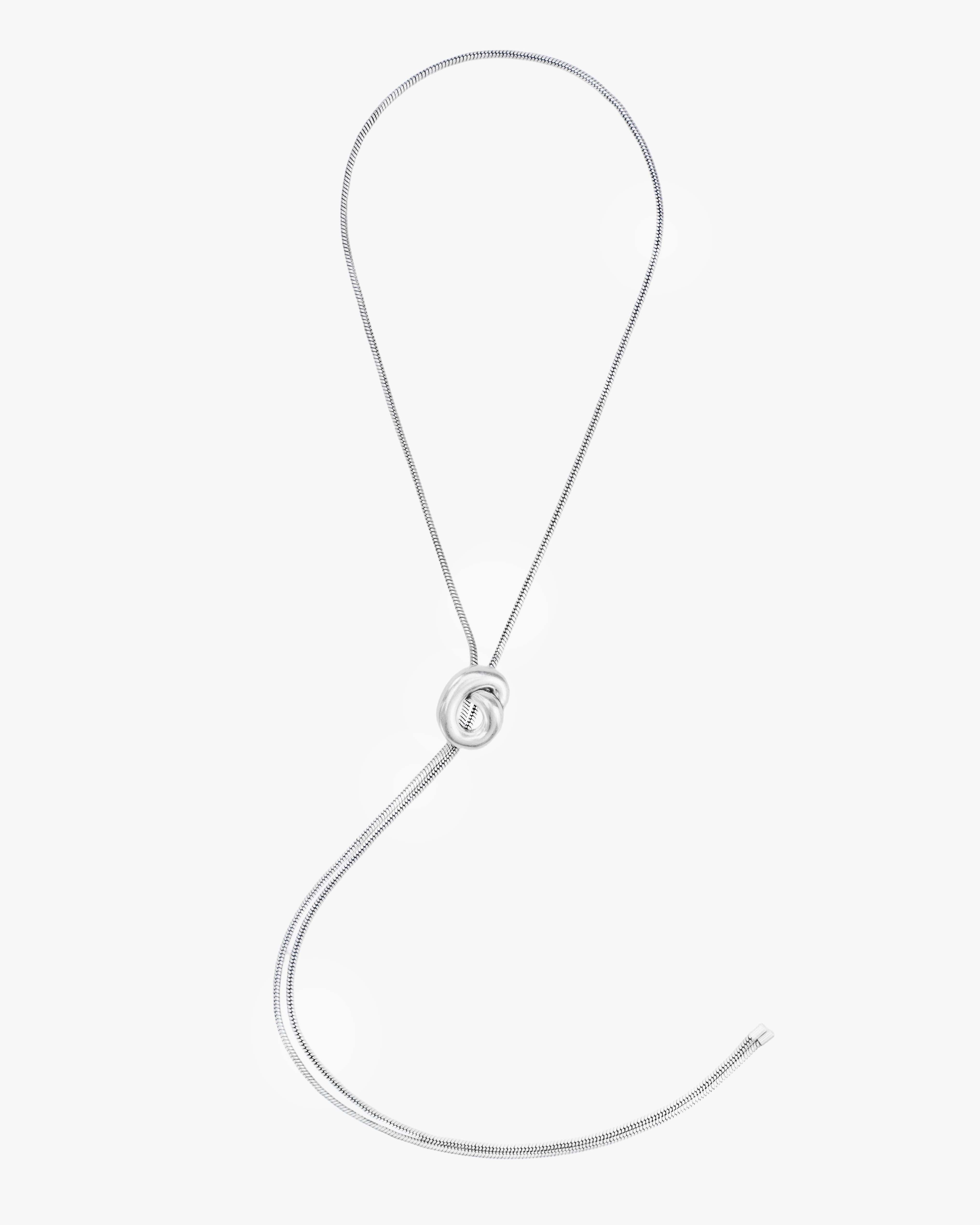 RECOVERY 旋扭結保羅領帶 (925銀)