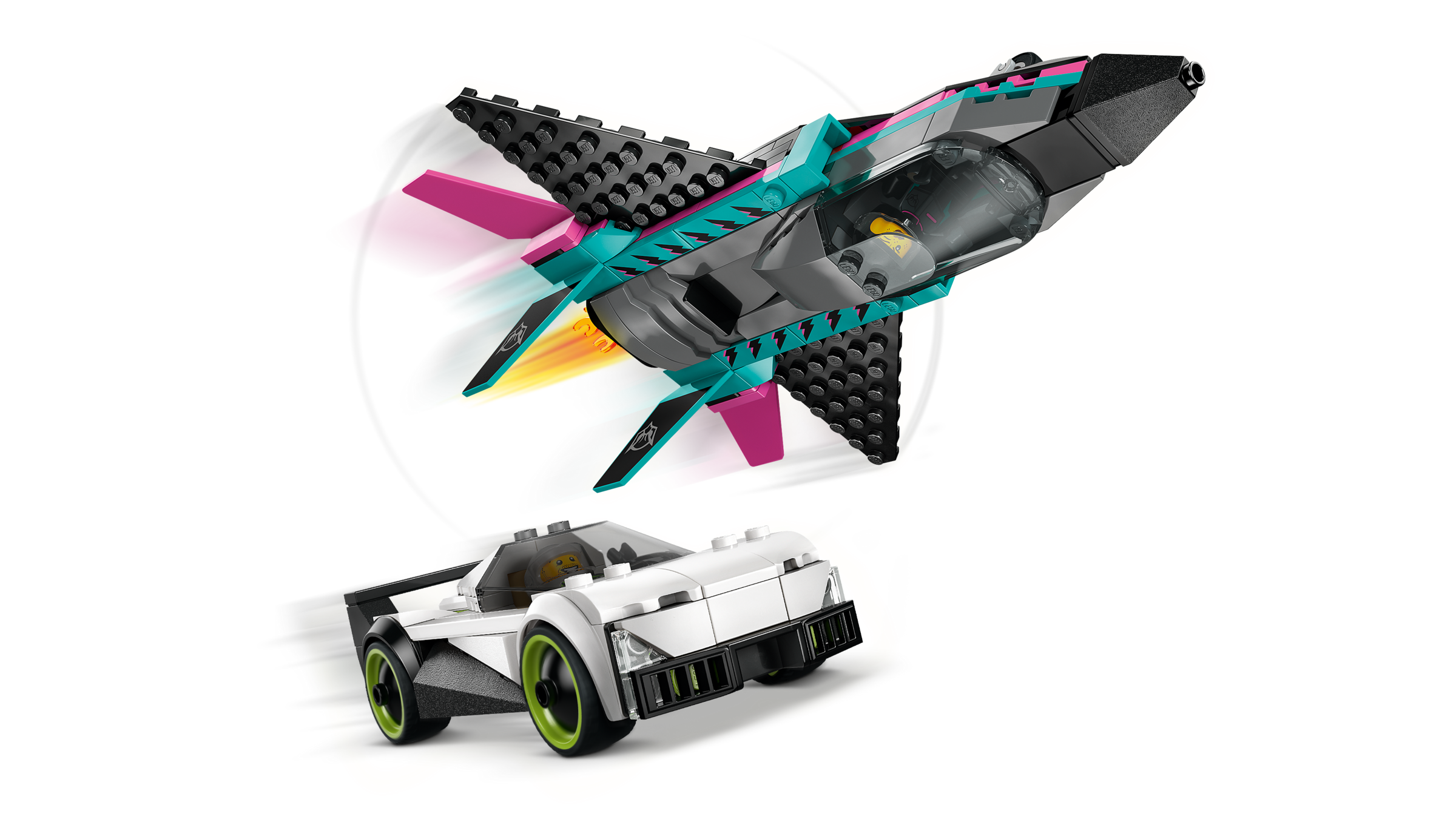 LEGO 60489 樂高積木 60489 City 城市系列 - 噴射機 vs. 汽車