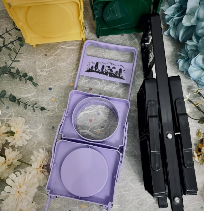 好築藝．小日子折學杯架 隨行飲料提籃 四色