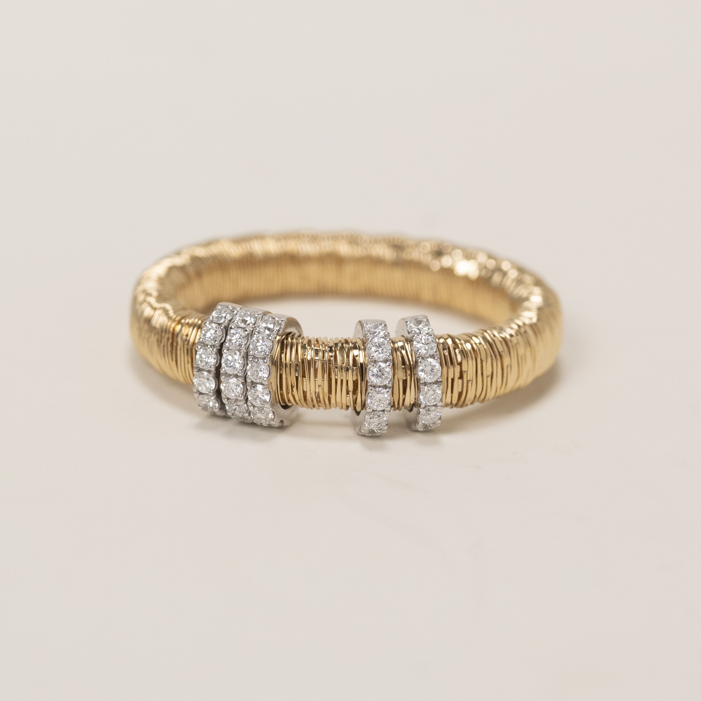 18K Cinque Diamond Ring