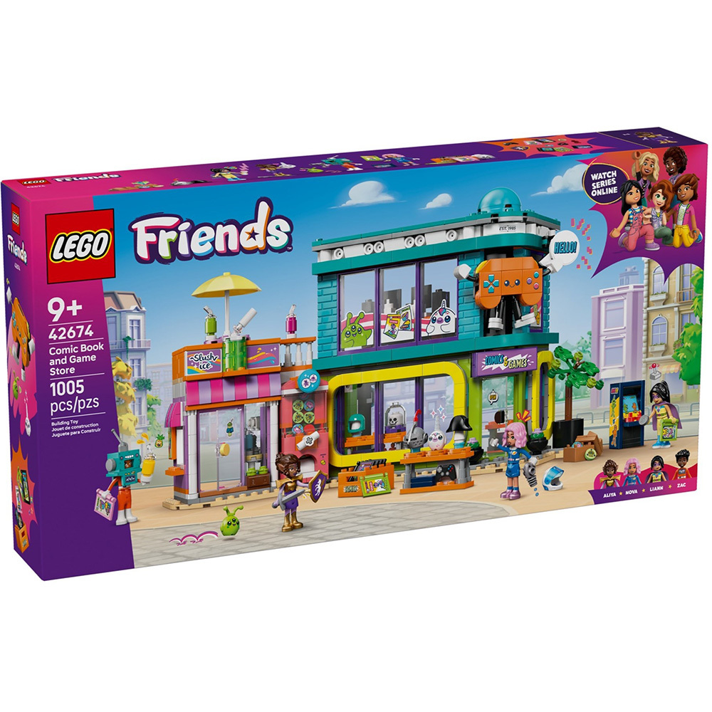 LEGO 42674 樂高積木 42674 Friends 姊妹淘系列 - 漫畫與電玩店