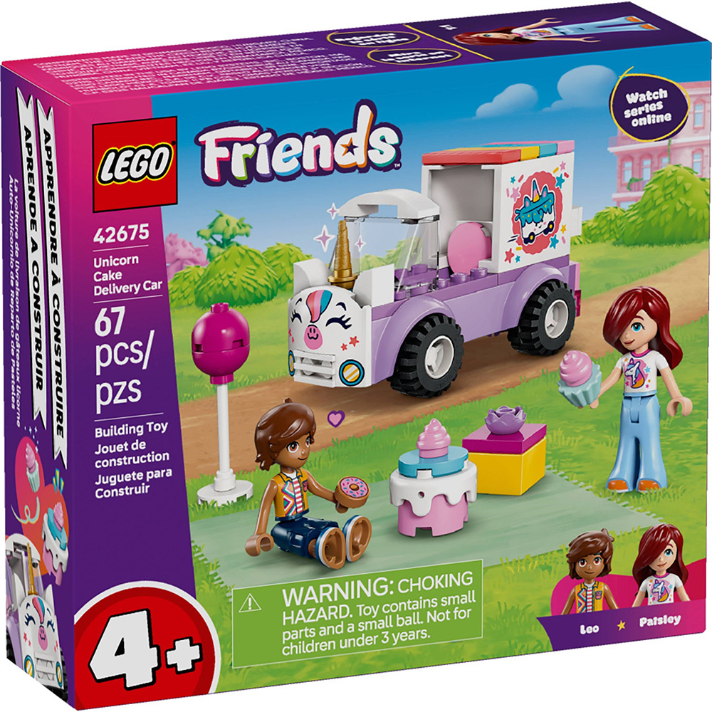 LEGO 42675 樂高積木 42675 Friends 姊妹淘系列 - 獨角獸蛋糕外送車