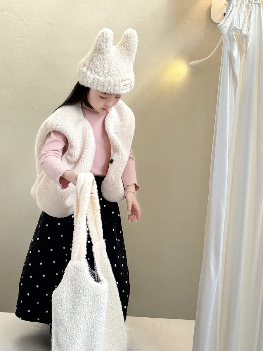 波點澎澎棉長裙