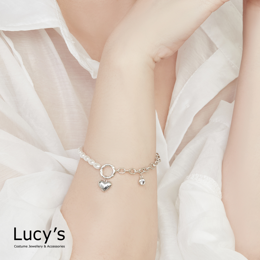 珍珠心戀 手鍊 (三色) (126317/126318/126319)