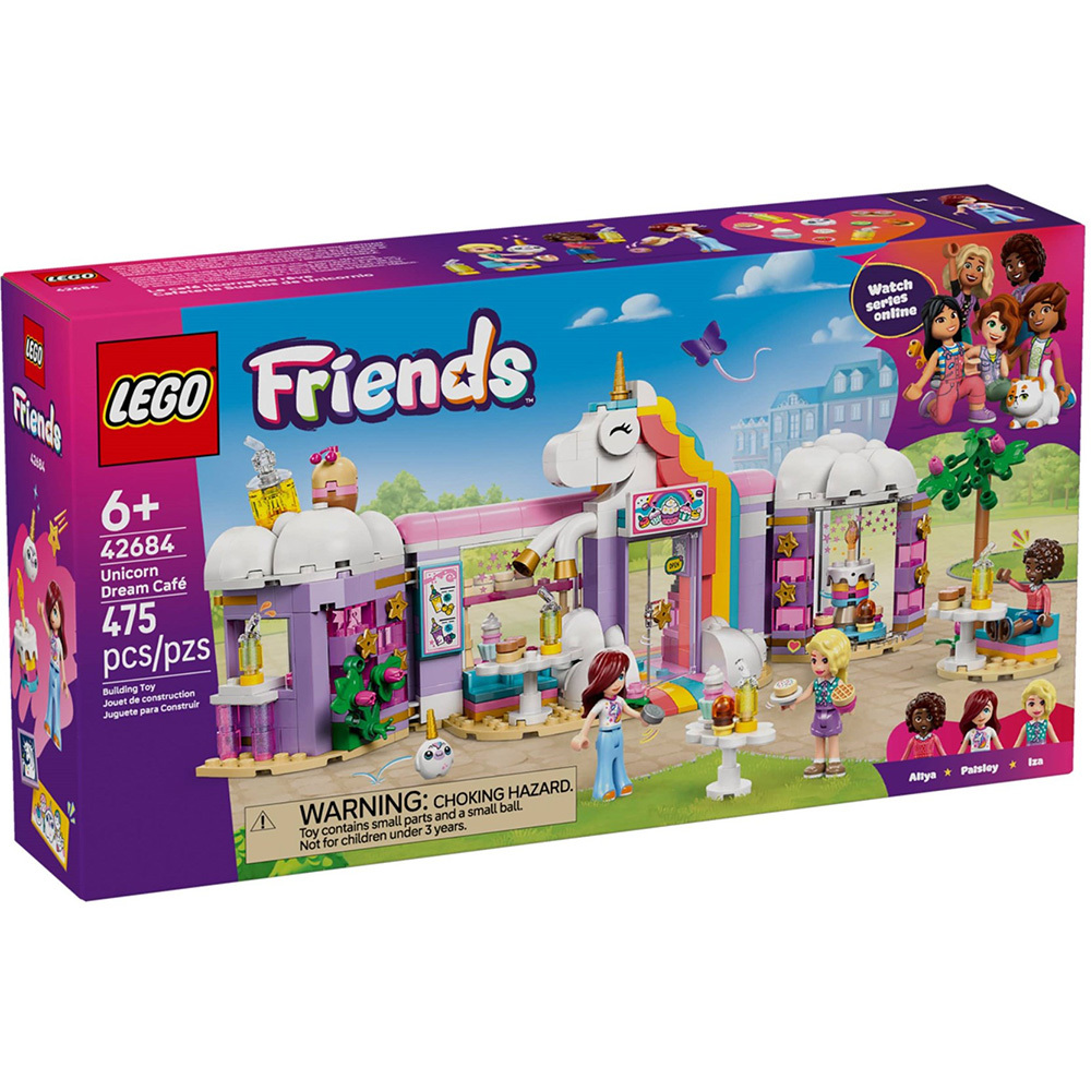 LEGO 42684 樂高積木 42684 Friends 姊妹淘系列 - 獨角獸夢幻咖啡廳