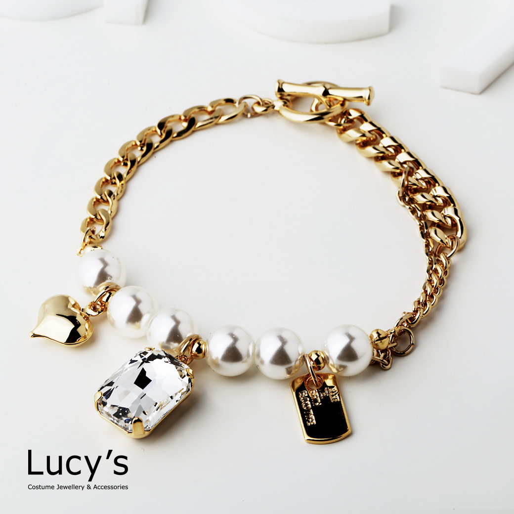 璀璨珍心 T扣手鍊 (126559)