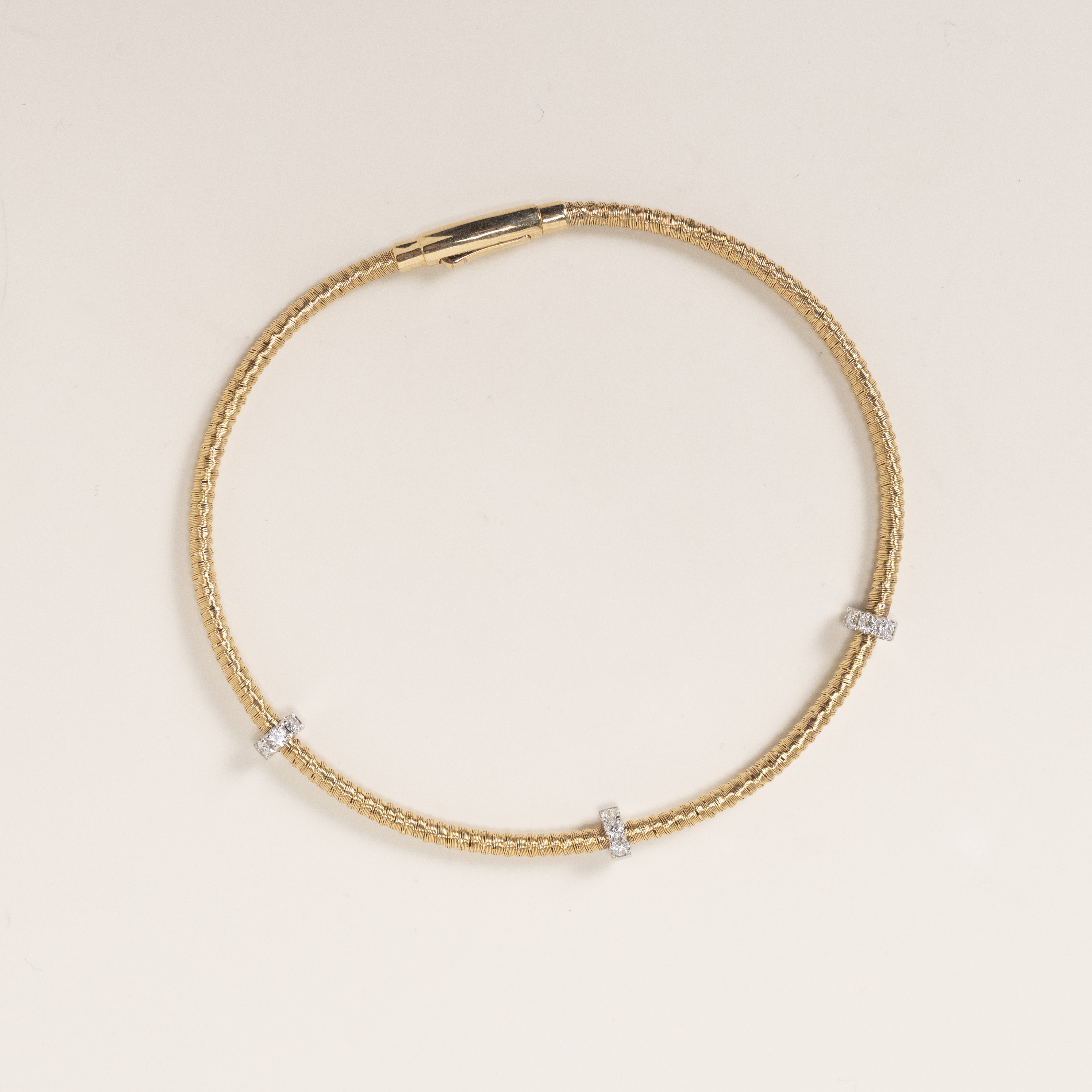 18K Cinque Diamond Bracelet