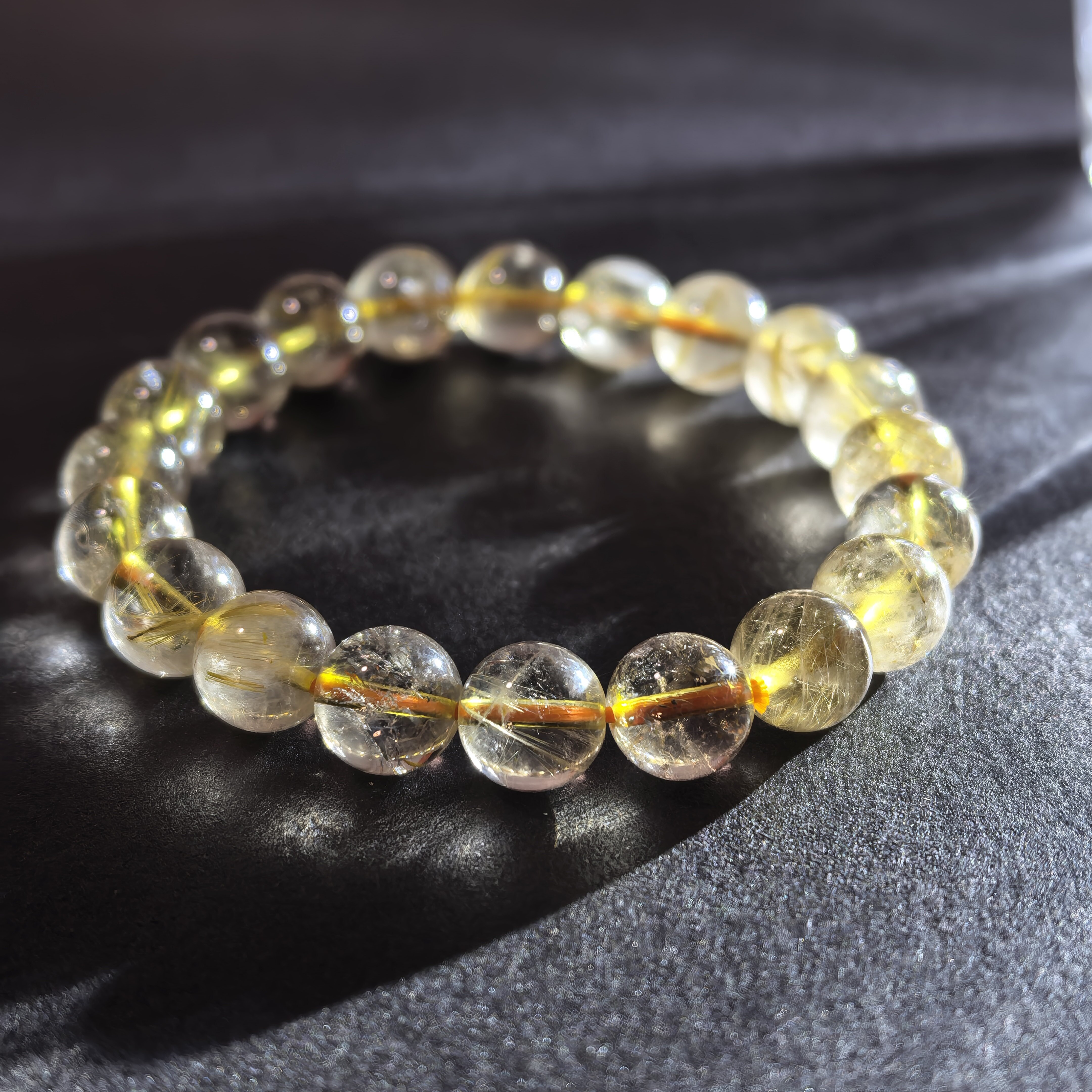 金髮晶手串9m+ CH692