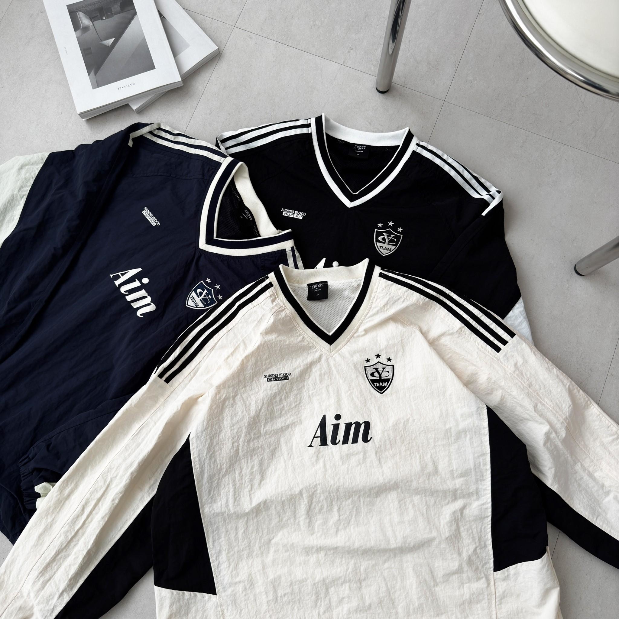 拼接賽車風V領風衣 98243