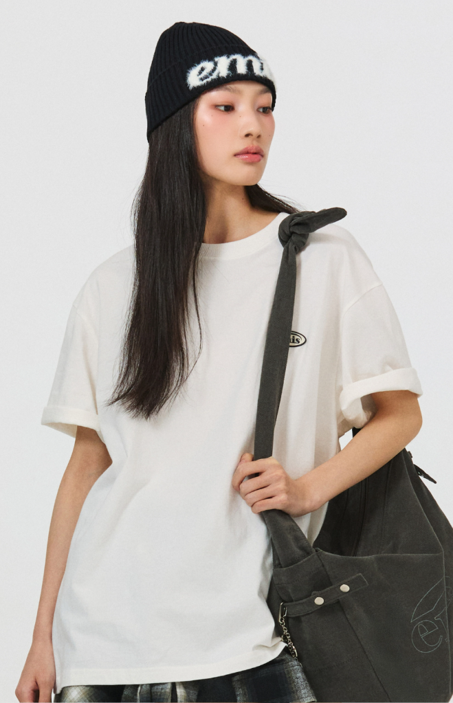 【直播】EMIS LL123102 HAIRY LOGO BEANIE 毛絨LOGO針織帽