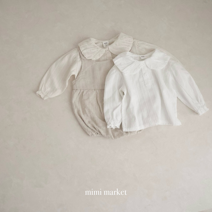 正韓春mimi-market 兩色日系無印感包屁吊帶褲