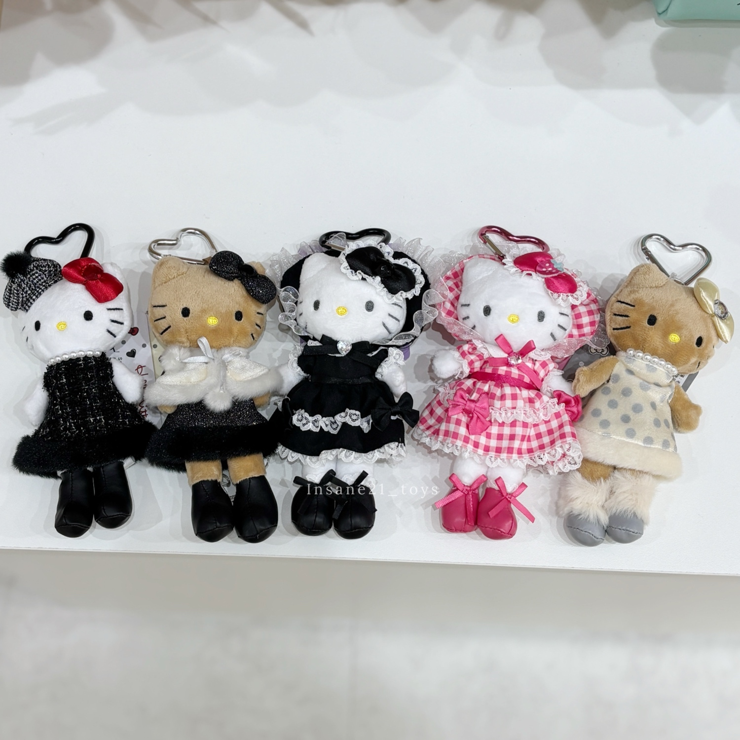 SANRIO HELLO KITTY 洋裝長腿KITTY 吊飾 六款 三麗鷗