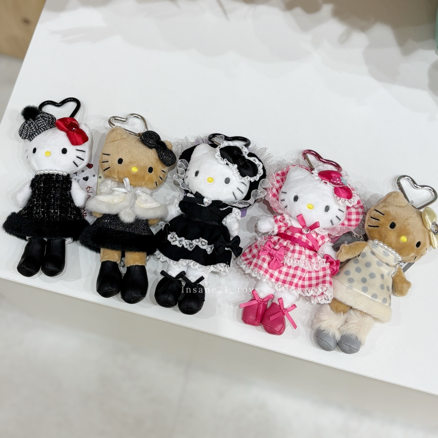 SANRIO HELLO KITTY 洋裝長腿KITTY 吊飾 六款 三麗鷗