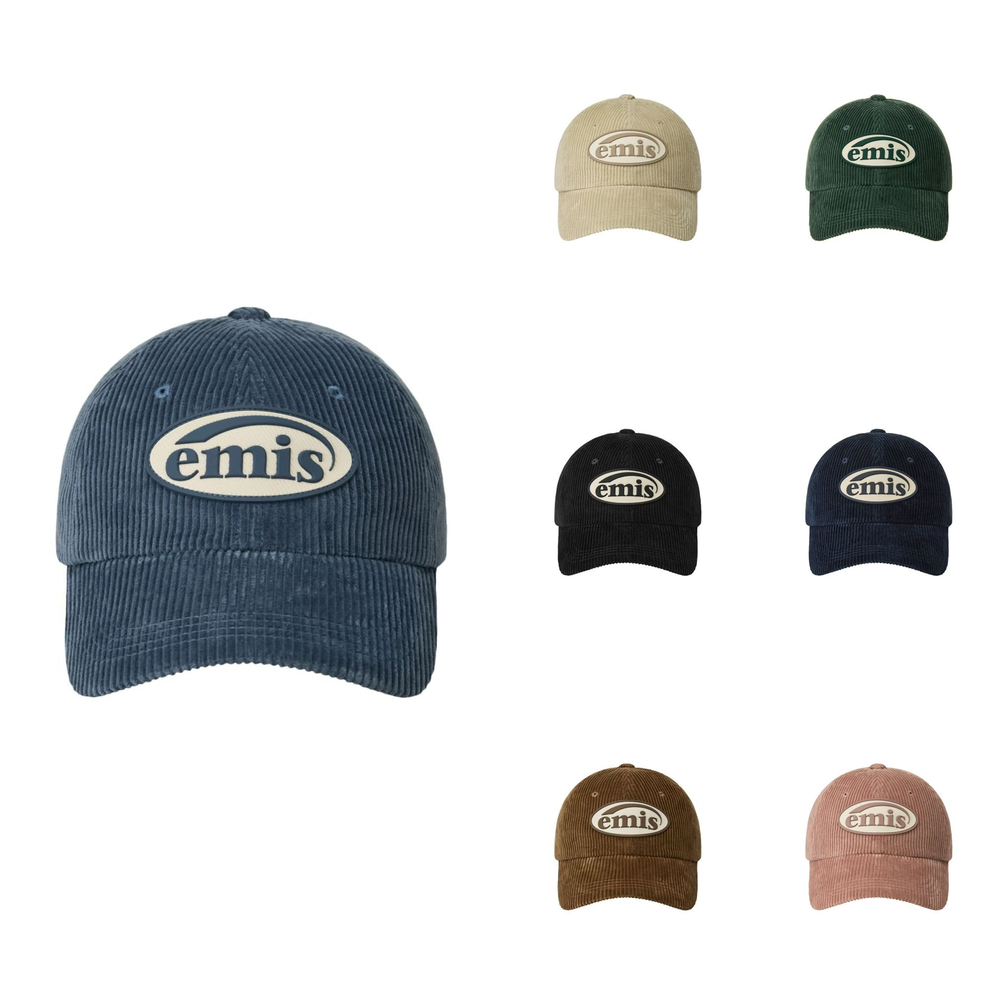 【直播】EMIS LL123103 RUBBER PATCH 燈芯絨棒球帽