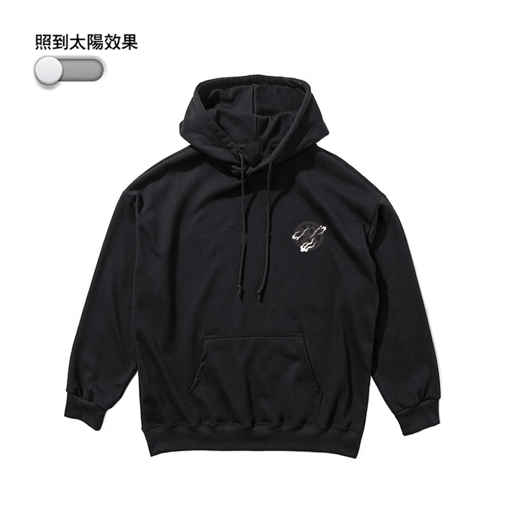 XCTRL 火馬變色帽T-黑