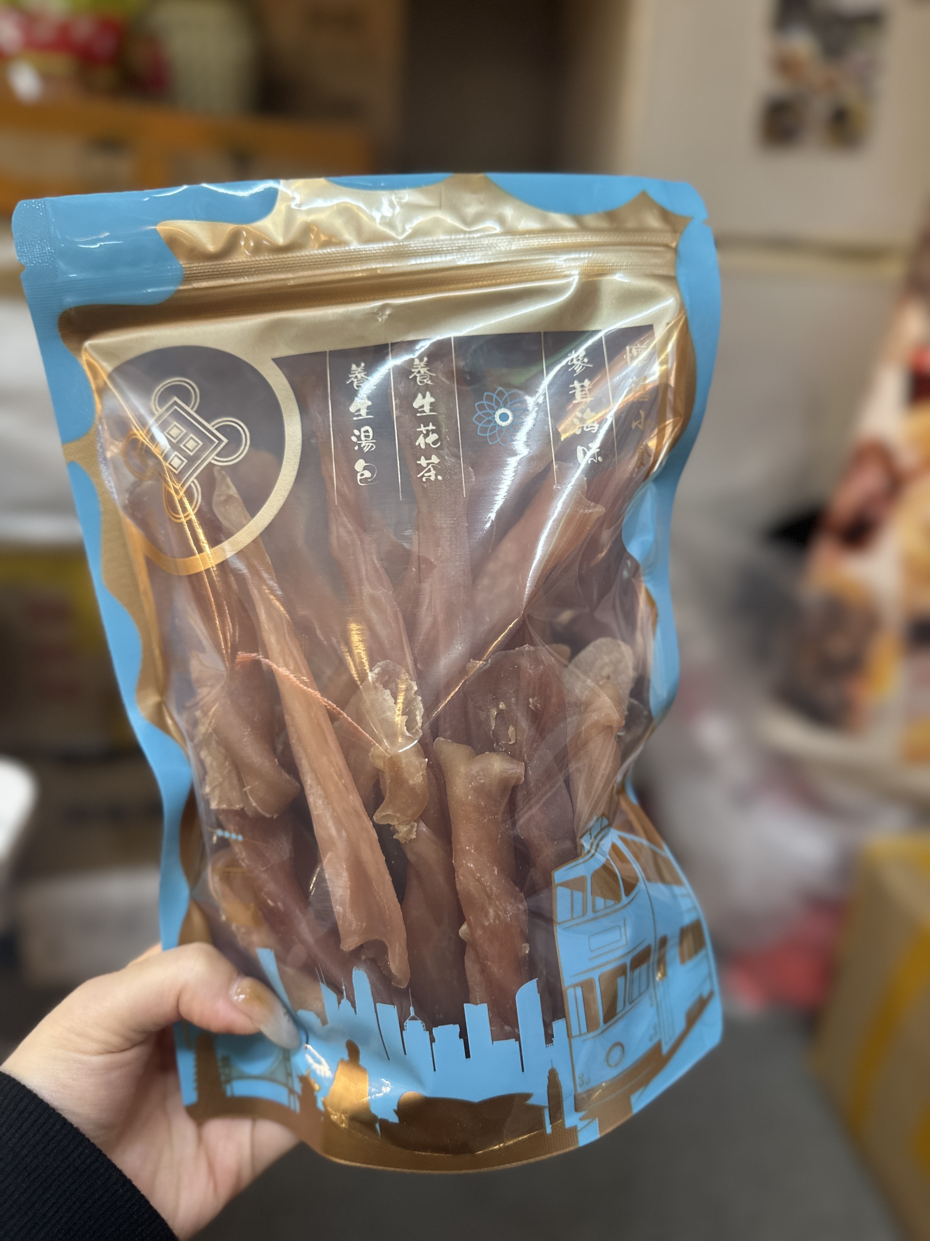 （5986）加拿大粗條象拔蚌乾