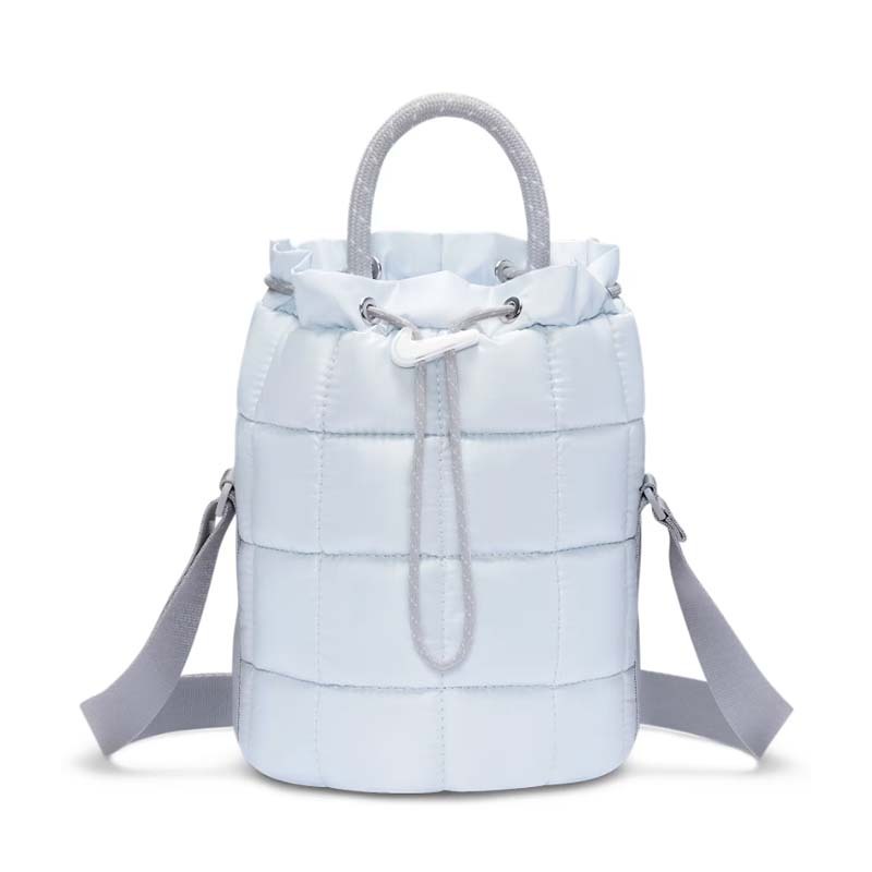 Nike Sportswear Puffle 迷你 水桶包 銀灰色 HQ6709-043 [台灣現貨]