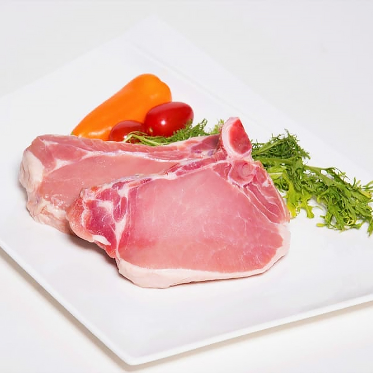 西班牙100%天然無激素優質帶骨豬扒(約200-250g)│香煎烤焗│嫩滑多汁│濃郁肉香 (急凍-18°C)