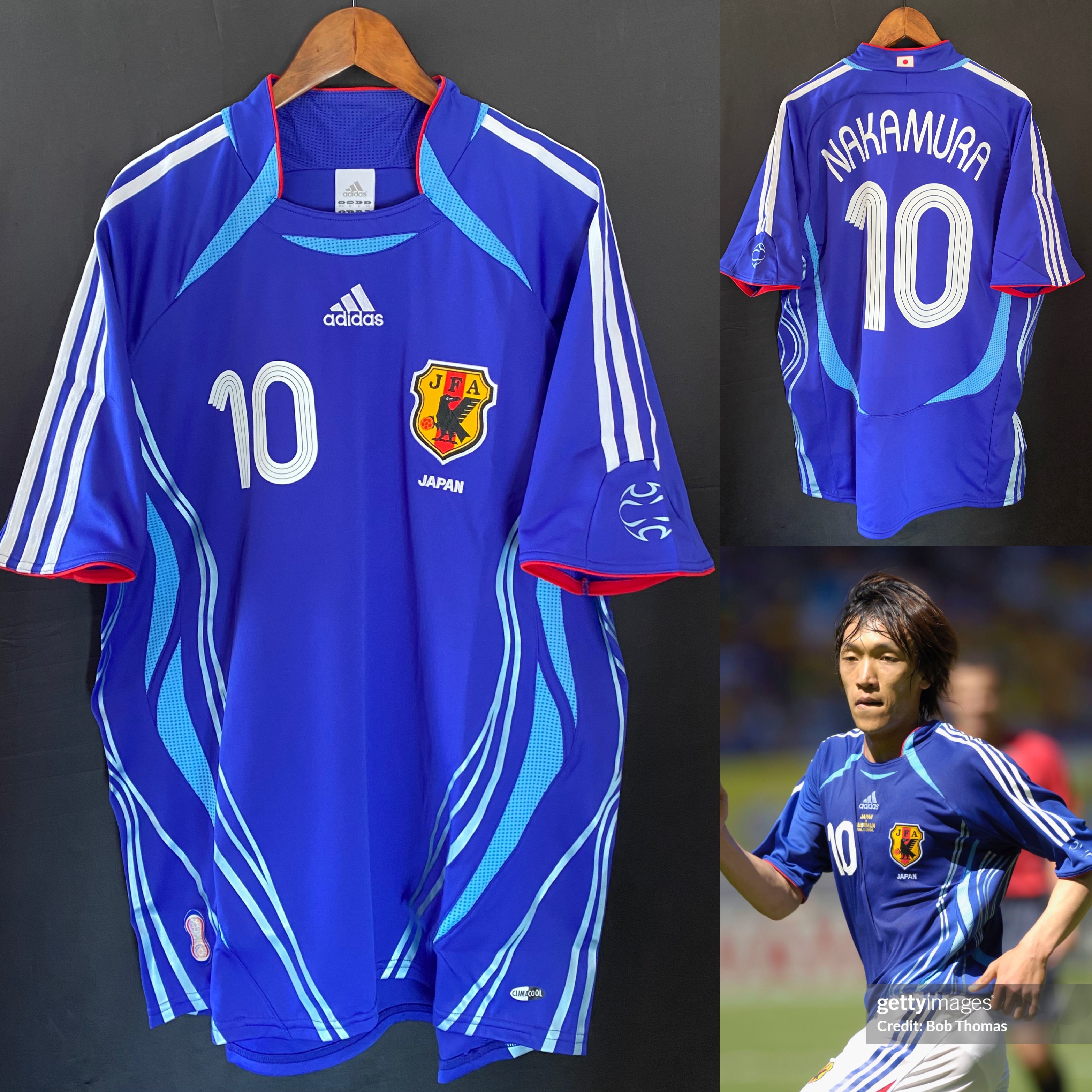 (BNWT) Japan 2006 Adidas Home Shirt #10 NAKAMURA