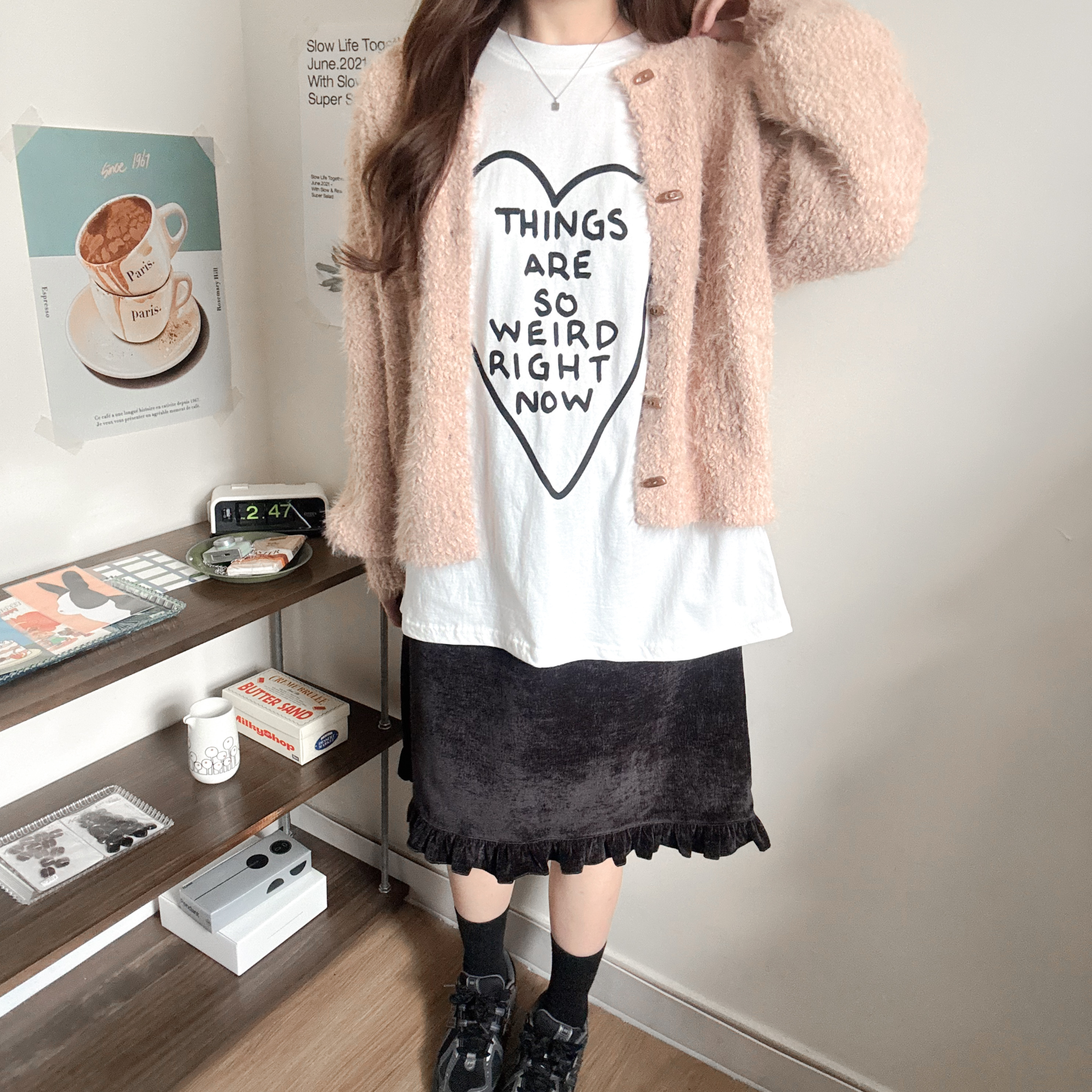 Things so weird心心tee