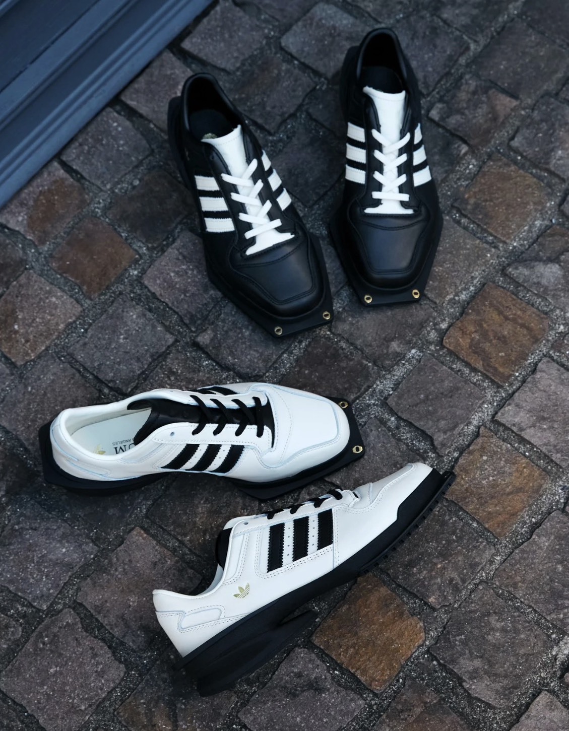 <日本限定🐼> Adidas Originals FORUM SQ 復古厚底 方頭皮鞋 兩色