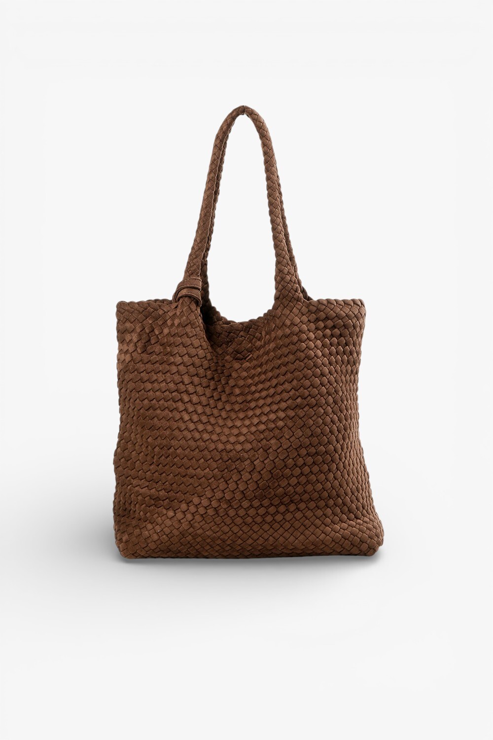 Giant 柔軟編織托特包 咖啡