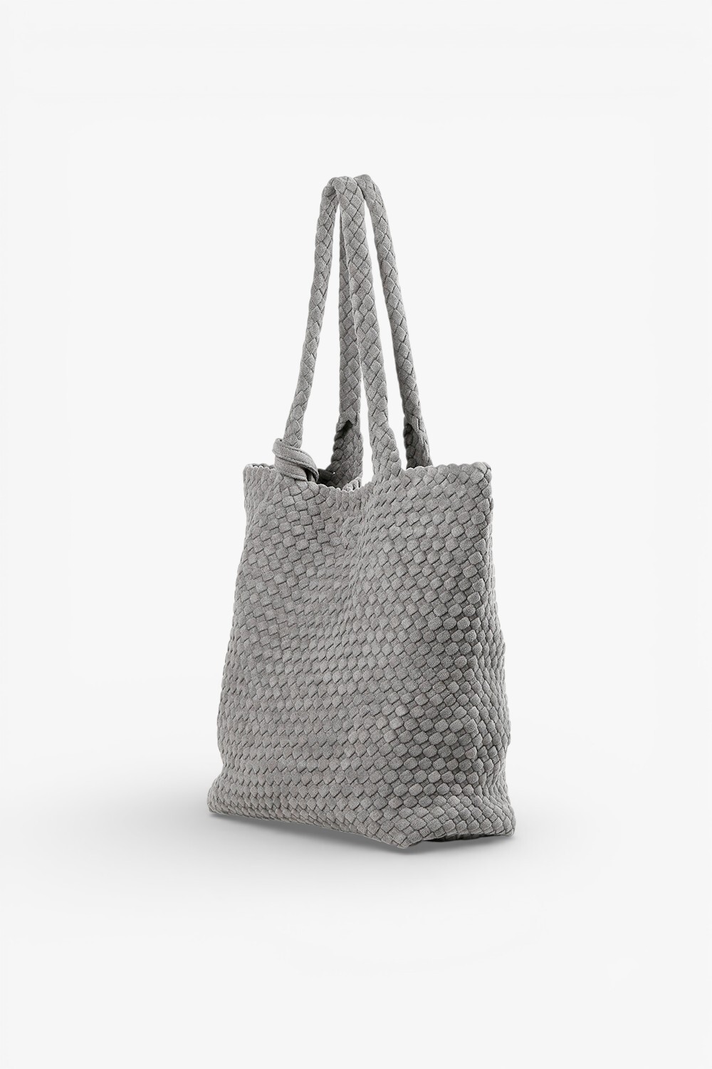 Giant 柔軟編織托特包 灰色