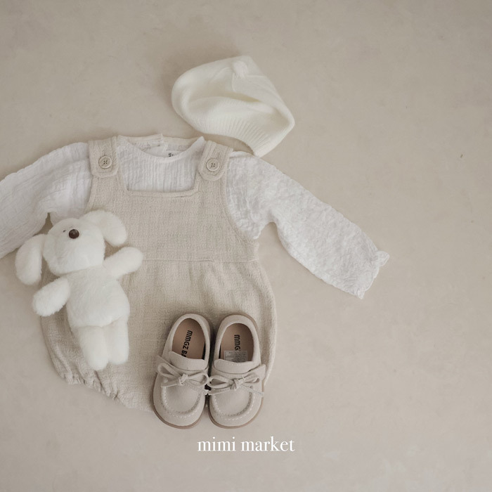 正韓春mimi-market 兩色森林感紋理上衣