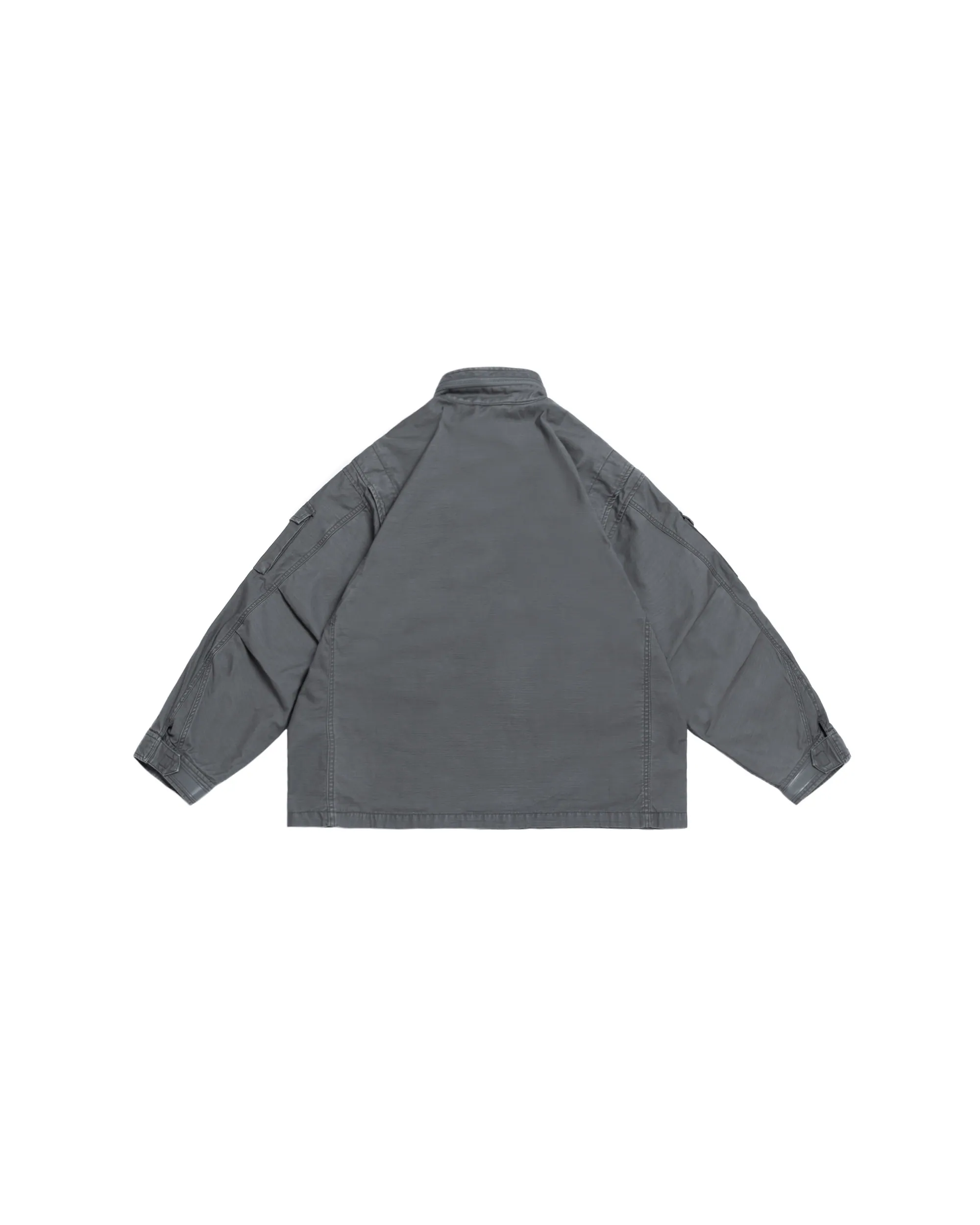 PERSEVERE M65 MILITARY JACKET - WASHED SMOKE GRAY