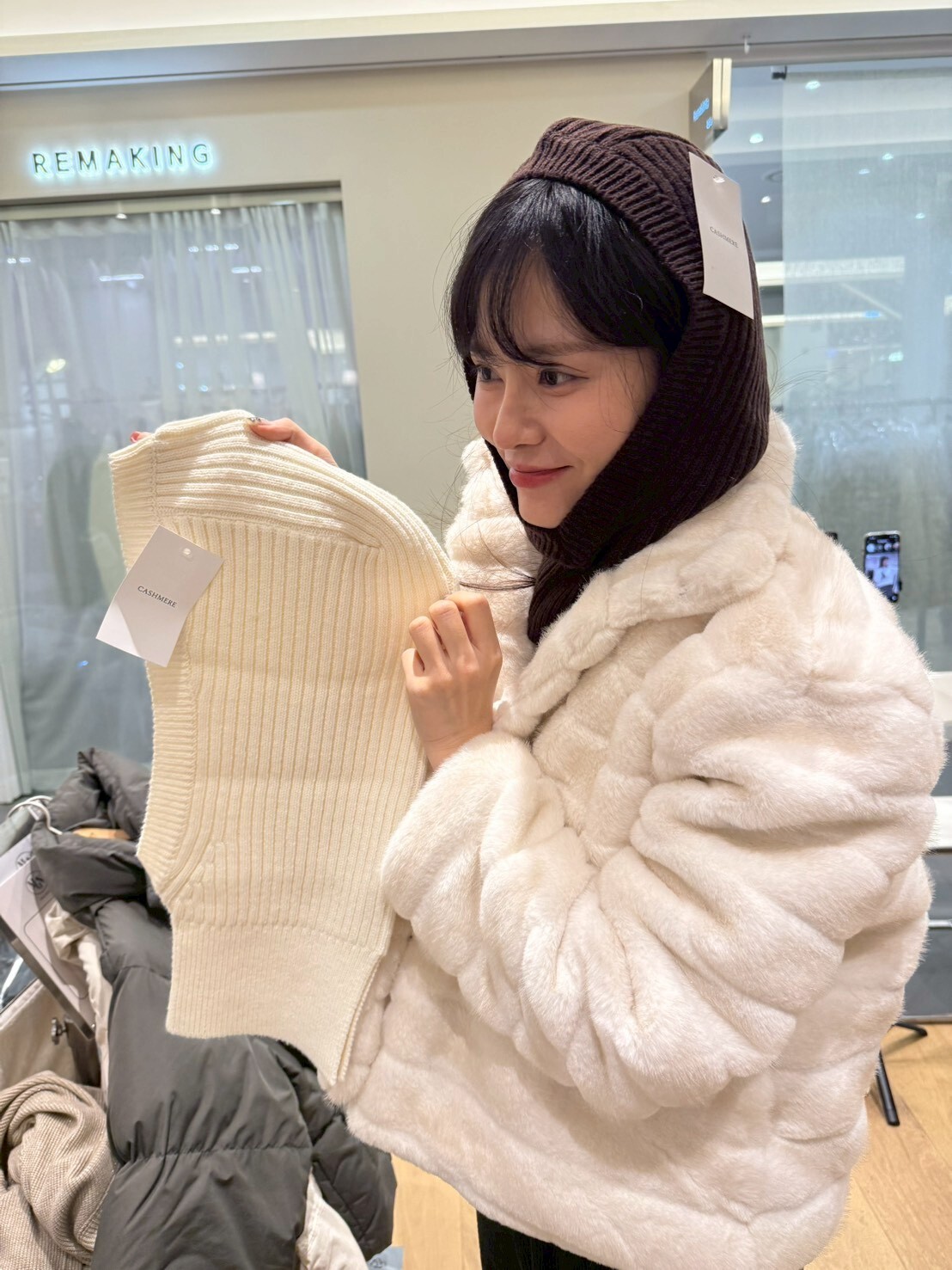 MN4912 暖笠笠針織頭套 *特價* (優惠碼同充值購物金不適用)