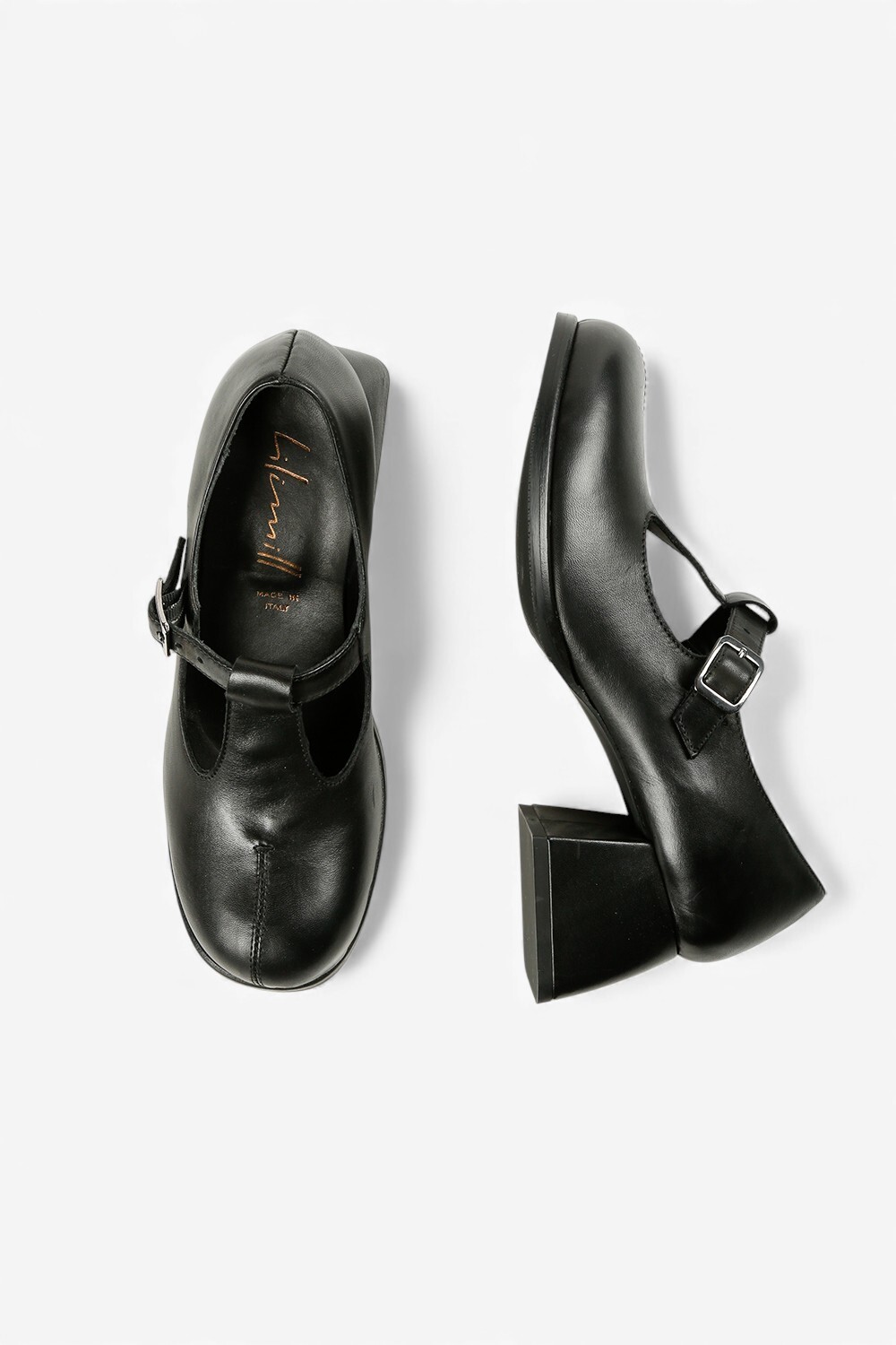 義大利設計T型跟鞋