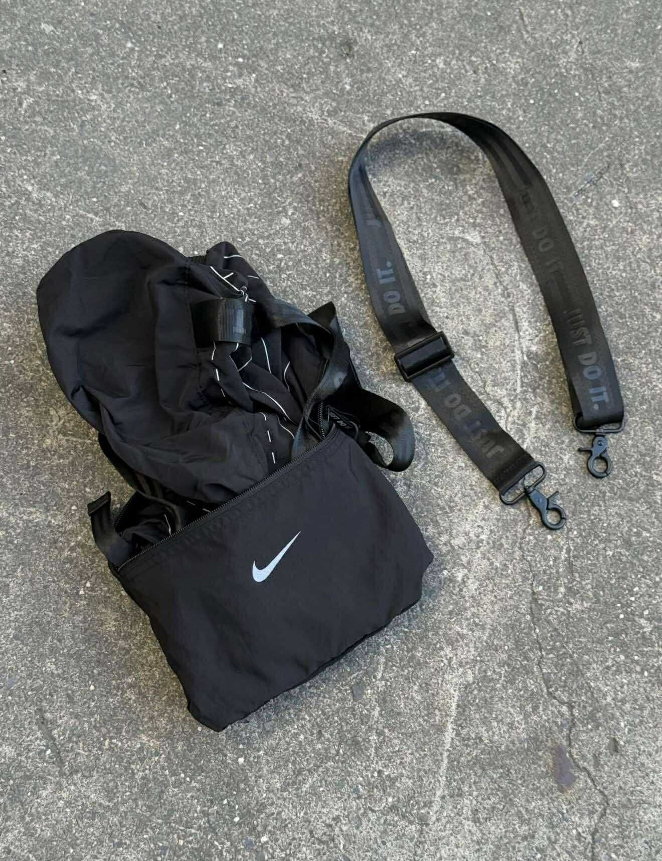 Nike 多功能 側背 托特袋 摺疊袋 運動袋 可收納 BG050-010A