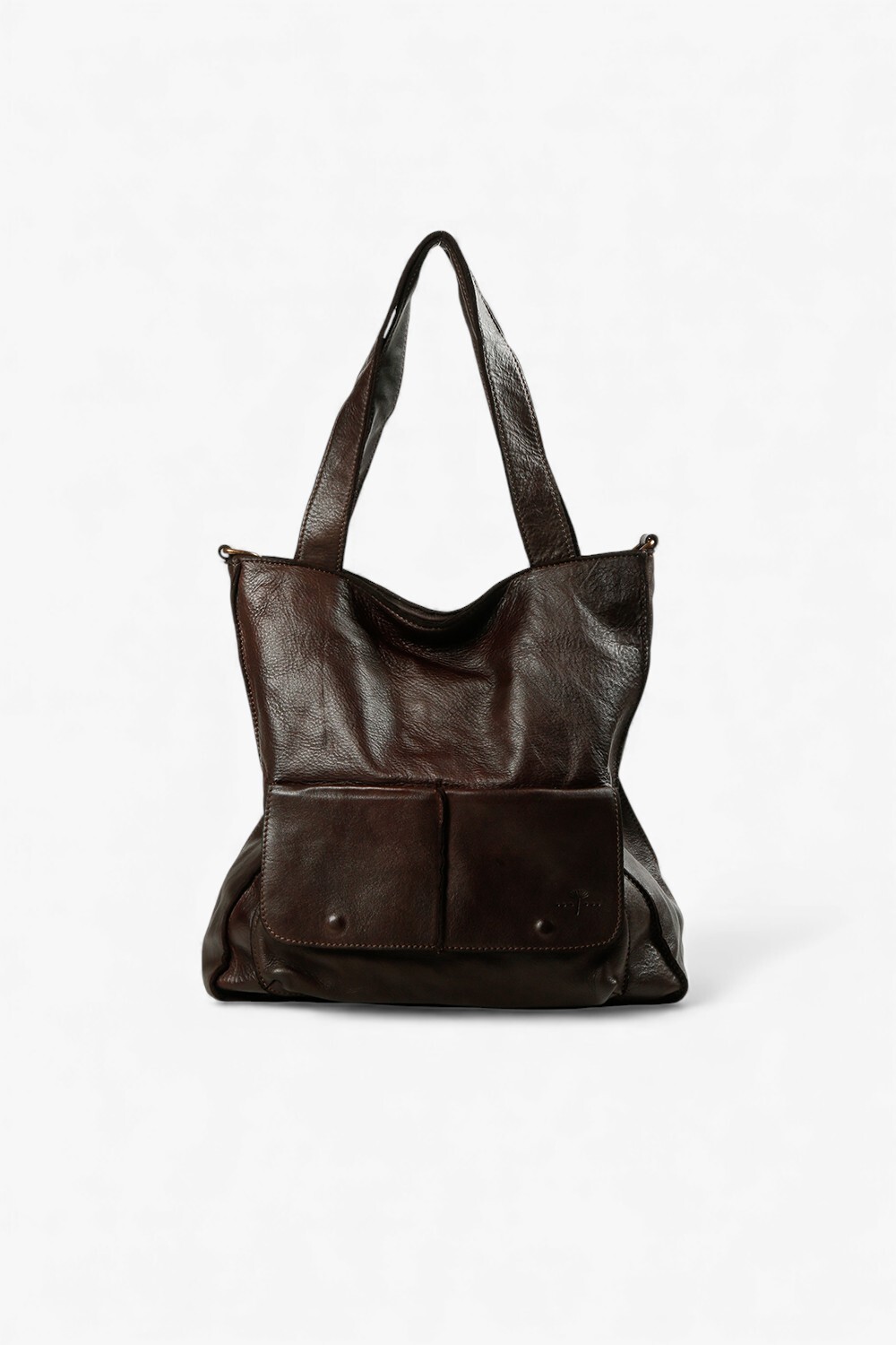 Market 口袋托特包 深咖