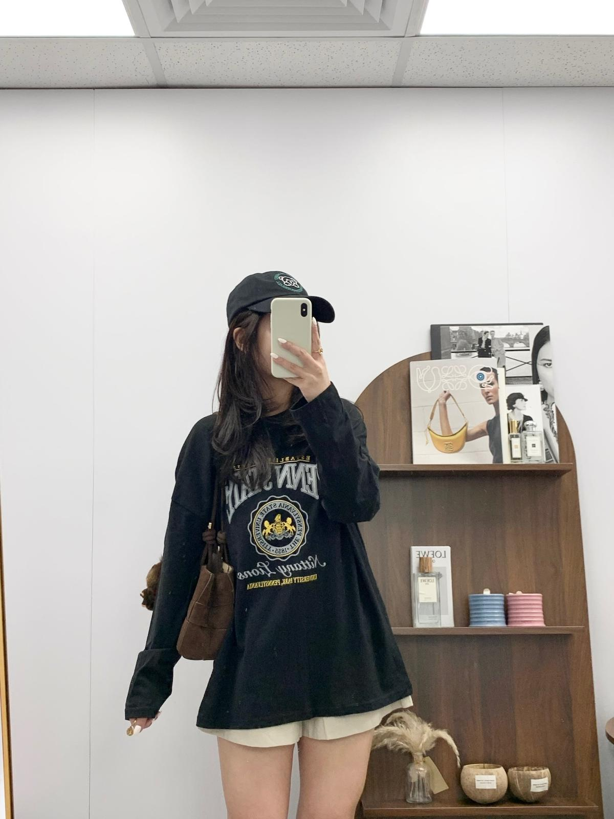 Penn State長袖上衣(黑色)