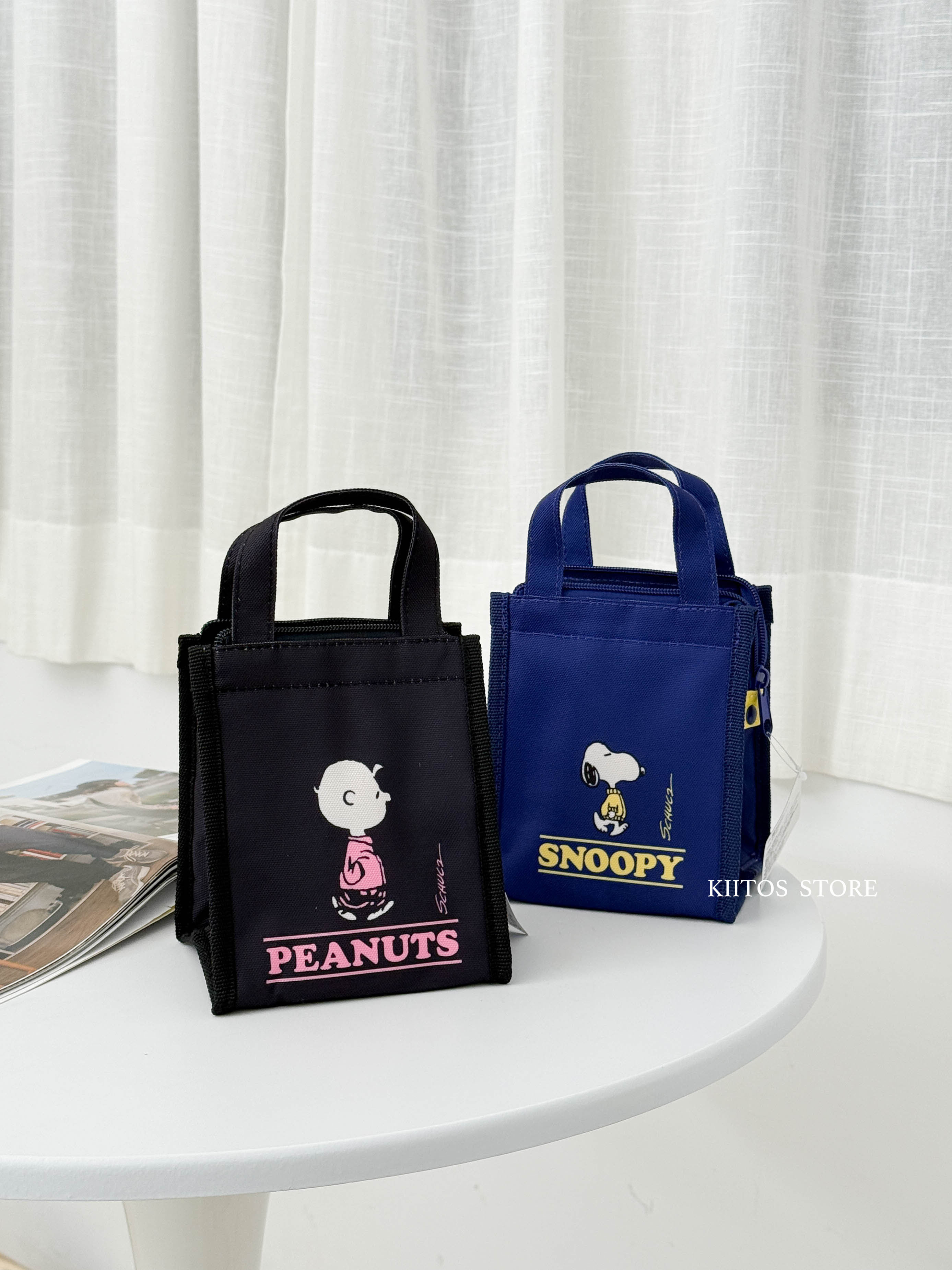 【現貨】Snoopy 查理布朗 史努比 方形午餐包 M