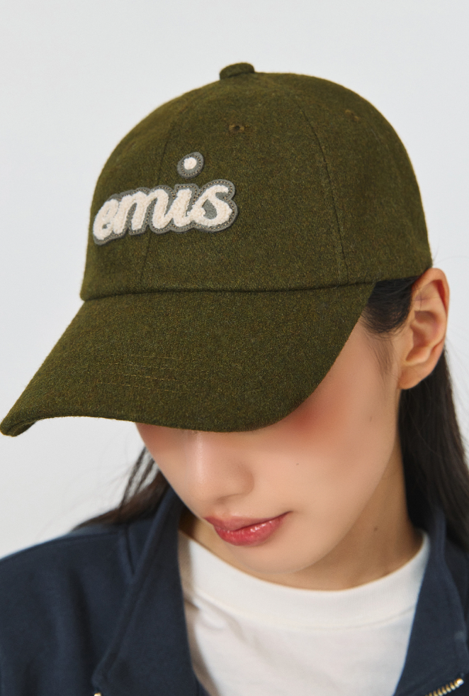 【直播】EMIS LL123109 BOUCLE LETTERING LOGO 棒球帽