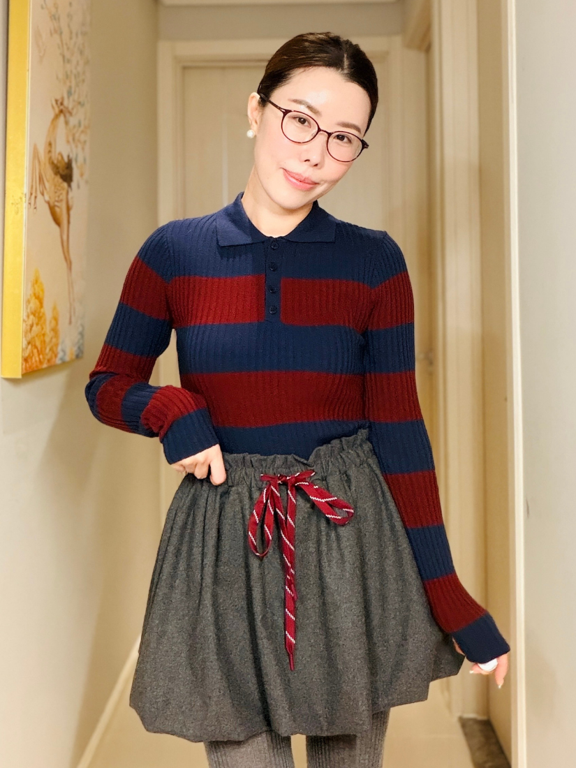 Trixie 綁帶羊毛氣球褲裙 [ 3色 / Free ]