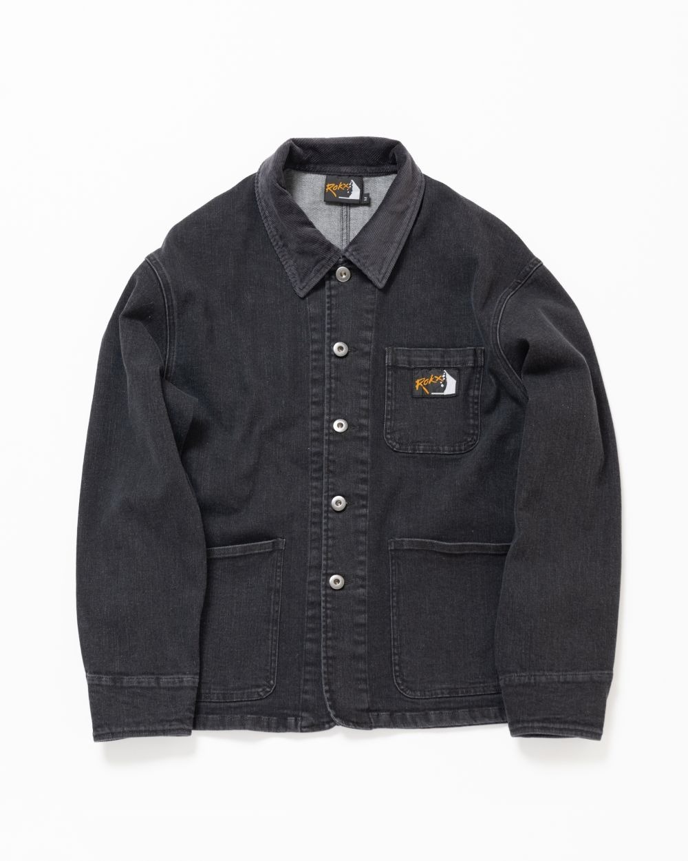 ROKX Denim Coverall W/Corduroy
