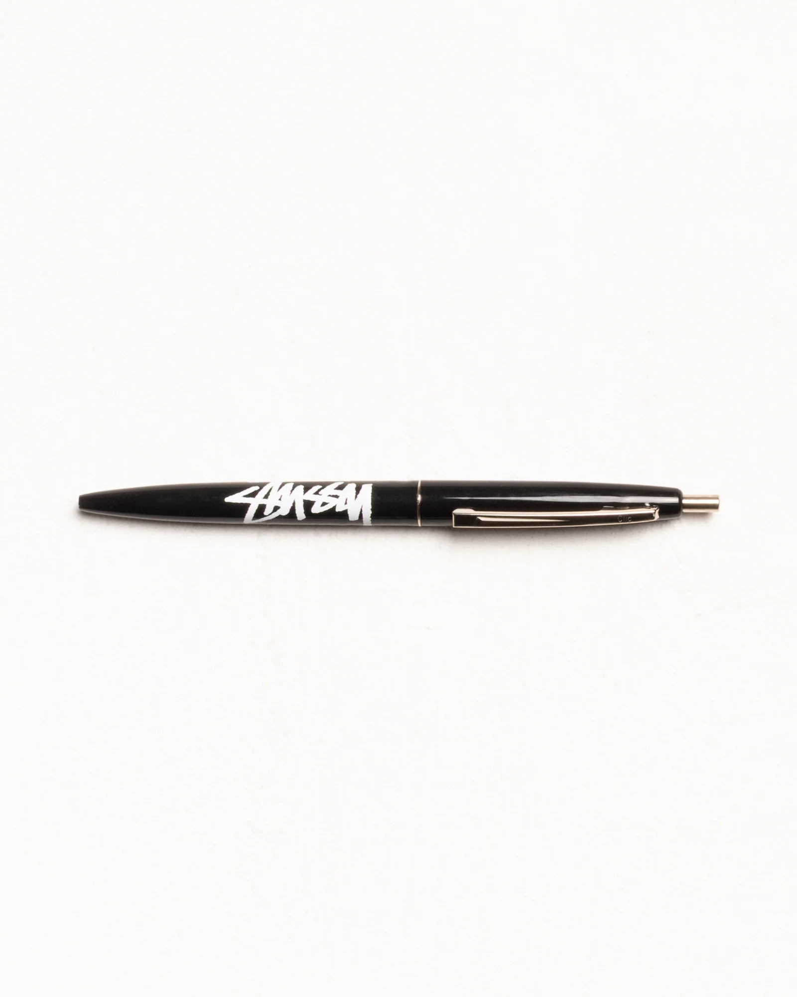 Stussy BIC CLIP PEN 黑色原子筆